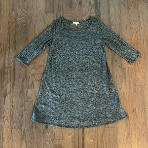 Nine Britton - charcoal loose fitted dress - size small